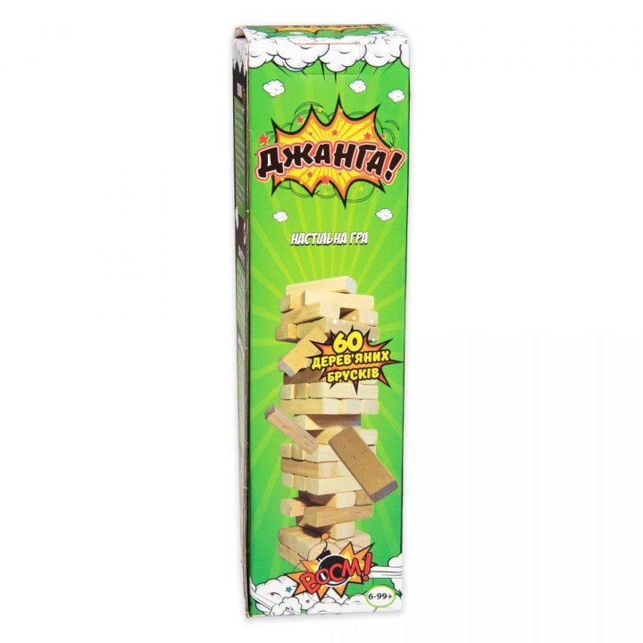 Настільна гра "Джанга!" (60 брусків)