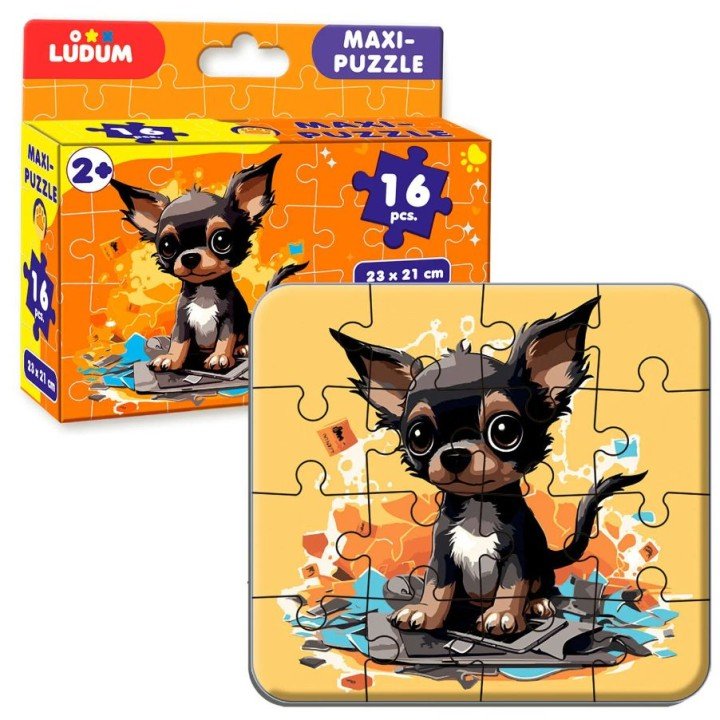 Пазл "Максі-пазл Песик", 16 елементів