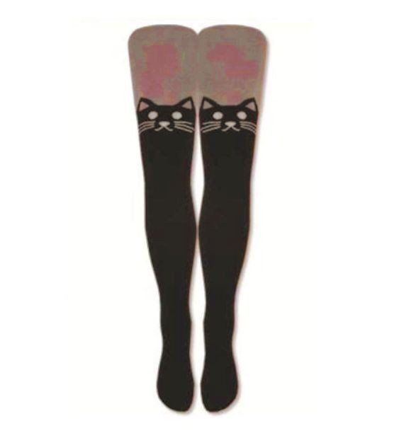 Колготи з імітацією панчох "Котики" (one size), 20 ден