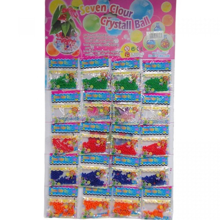 Набір "Гідрогель кольоровий" (20 штук)