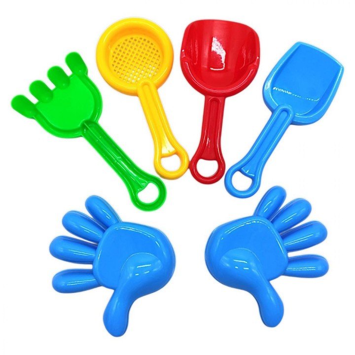 Пісочний набір "Веселі долоньки" (6 елем)