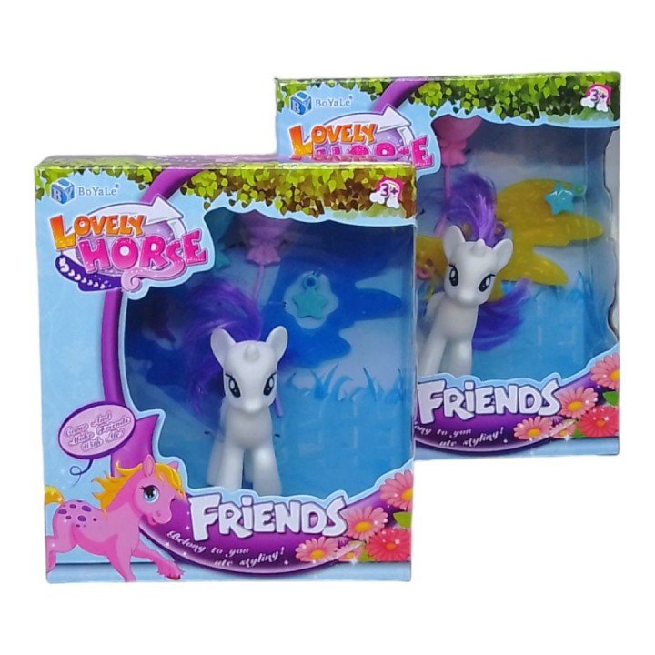 Набір ігровий "Єдиноріг з аксесурами", мікс