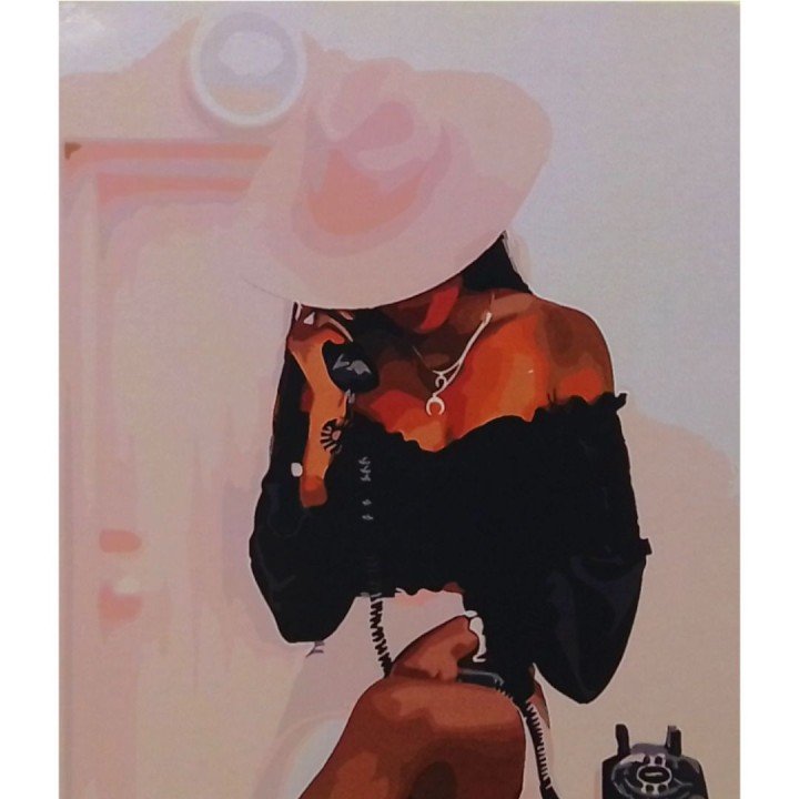 Картина по номерах "Телефонний дзвінок" 40х50 см