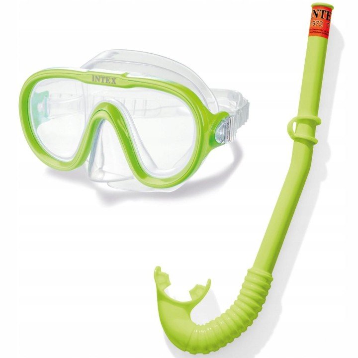 Маска і трубка Aquaflow Play,(салатовий)