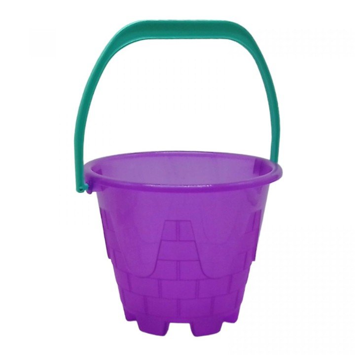 Відро для піску "Вежа", пластик (бузкове)