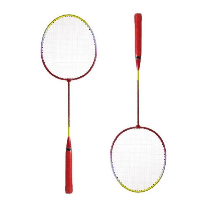 Набір для бадмінтону, 2 ракетки (червоний)