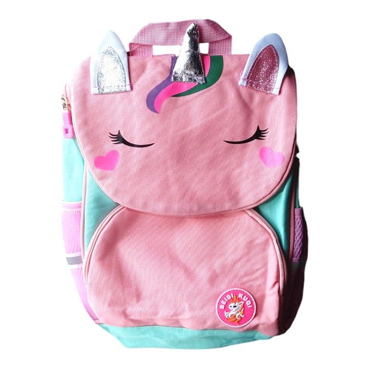 Рюкзак дитячий "Єдиноріг" (38 см.), мʼятний