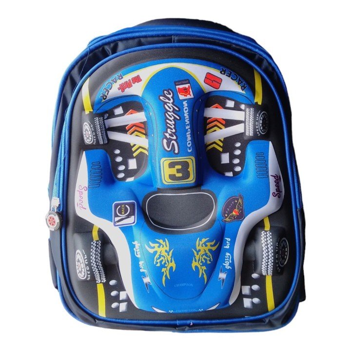 Рюкзак дитячий "Болід" (38 см.), синій