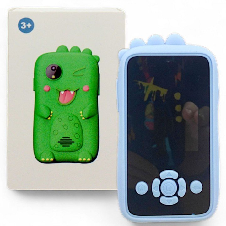Інтерактивна іграшка "KidPhone: Dino", блакитний