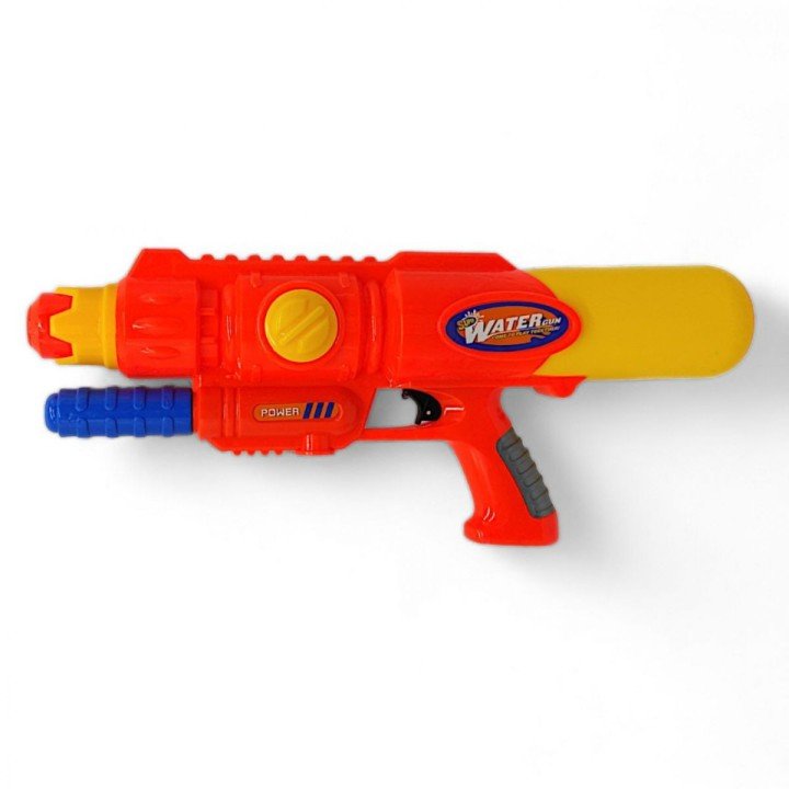 Водний бластер з накачуванням, червоний