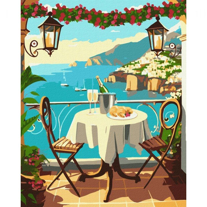 Картина по номерах "Казка для двох" 40х50 см