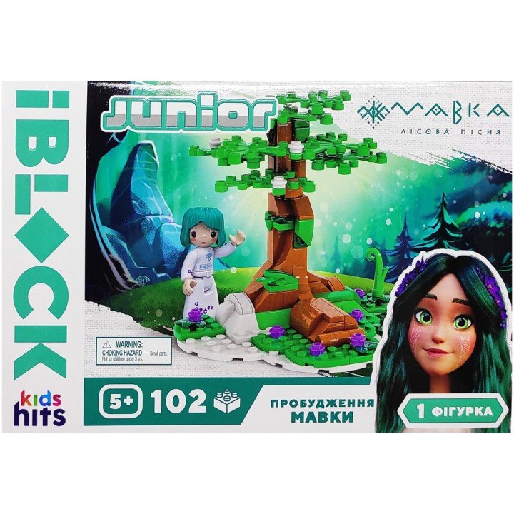 Конструктор "Iblock Junior" "Мавка. Лісова пісня: Пробудження Мавки", 102 деталі