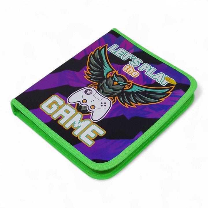 Тека обʼємна на блискавці "Гра" А5+