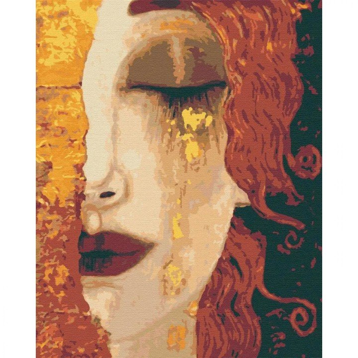 Картина по номерах з фарбами металік "Фрея", 40х50 см