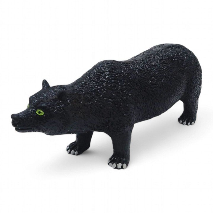 Іграшка-антистрес "Тягнучка Гонконг Чорний ведмідь"