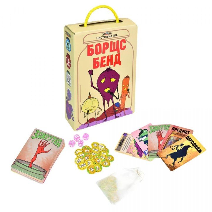 Настільна карткова гра "Борщс Бенд" (укр)