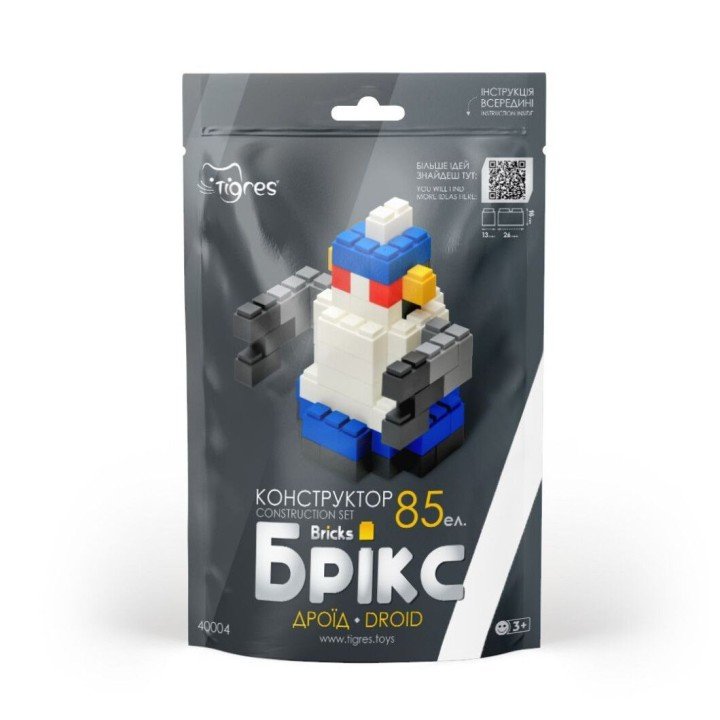 Конструктор "Брікс" дроїд 85 ел., Tigres