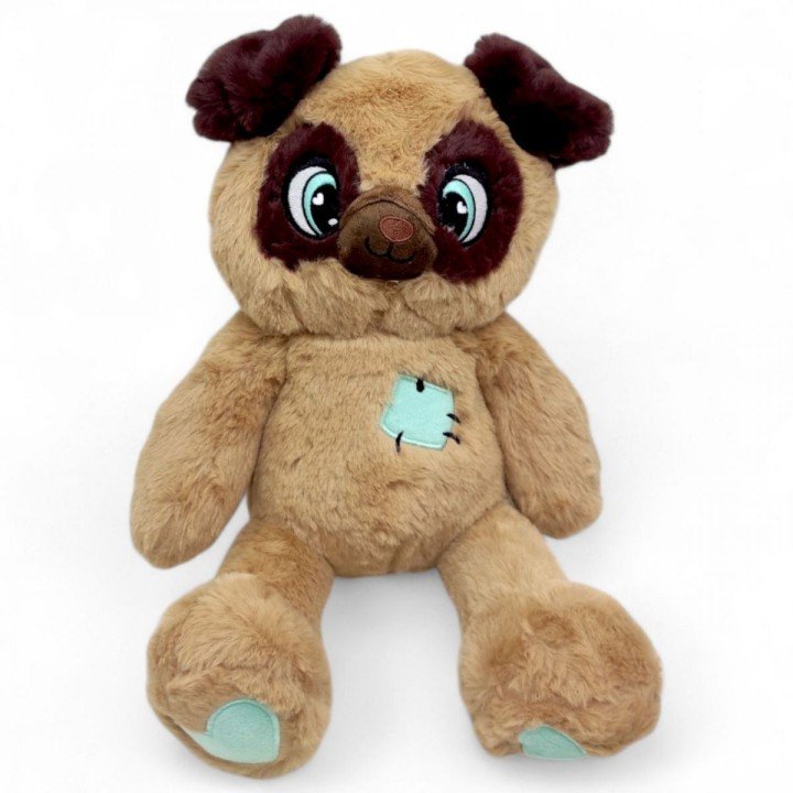 Мʼяка іграшка "Песик", люмінесцентна (25 см. сидячи)