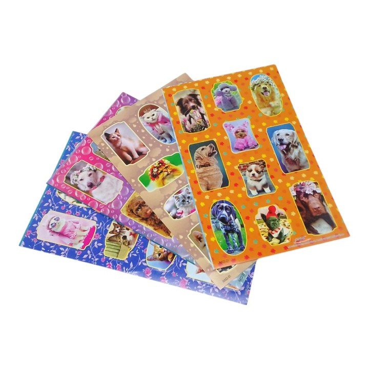 Наклейки Песики і котики, мікс (21 шт)