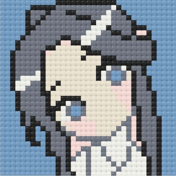 Алмазна мозаїка (міні) Благословення небесного урядника. Се Лянь, 10х10 см