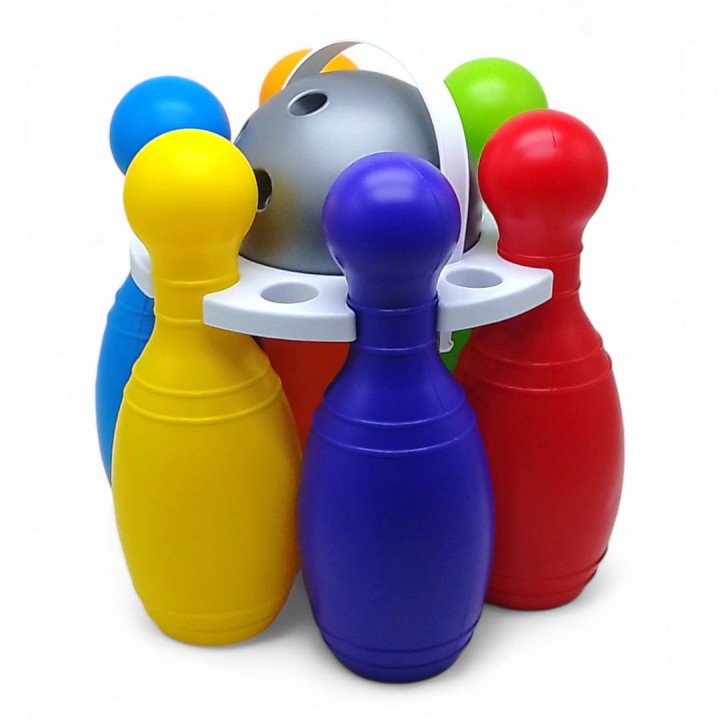 "Кеглі Великі № 2" кольоровi  арт. 0282, Набір дитячий, Бамсик