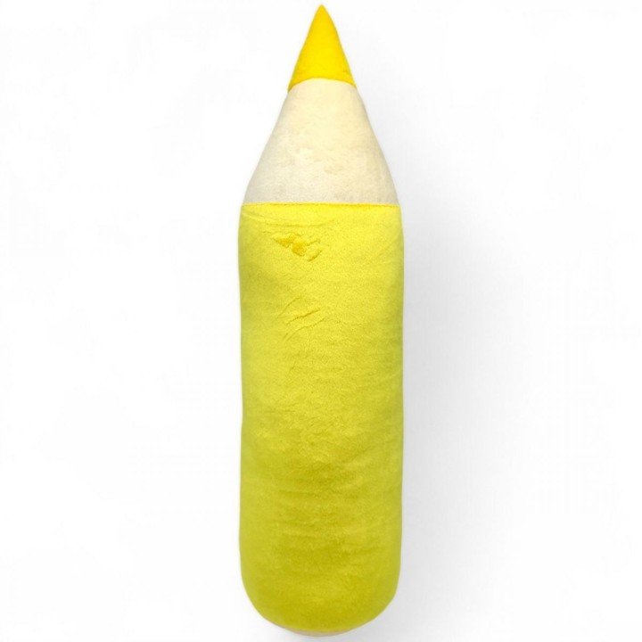 Мʼяка іграшка "Олівець" (60 см) жовтий