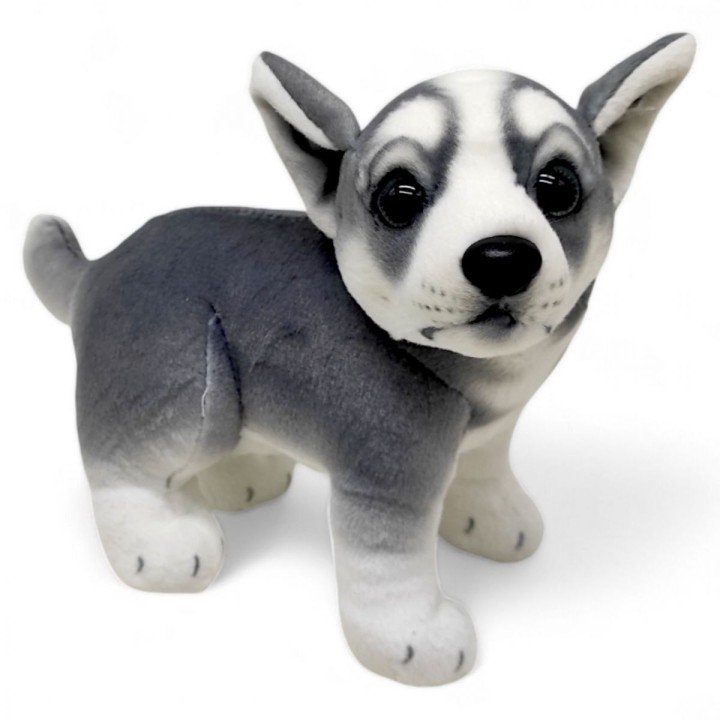 Мʼяка іграшка "Песик. Хаскі", 24 см