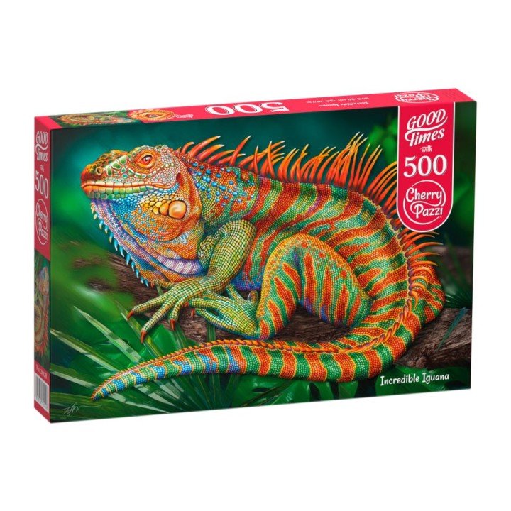 Пазли "Неймовірна ігуана", 500 елементів