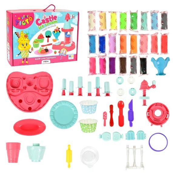 Набір для творчості "Містер тісто. Castle Ice-Cream", українською мовою