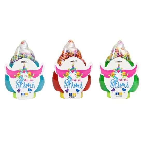 Набір для творчості "Mi-mi Slimi. Ріжок" 100 г, мікс видів (ціна за 1 шт)