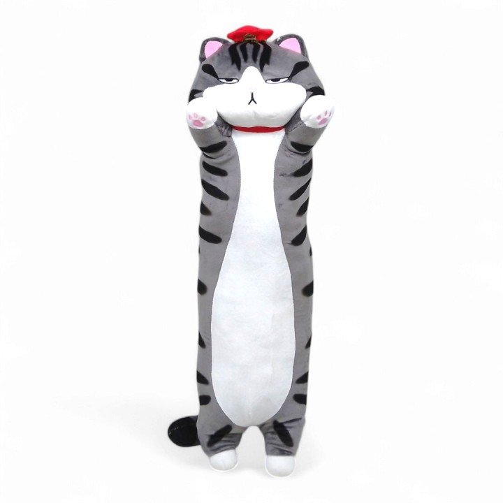 Мʼяка іграшка-обіймашка "Кіт батон", 70 см