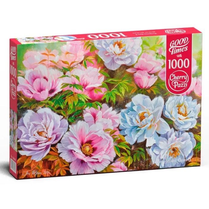 Пазли "Прекрасні півонії", 1000 елементів