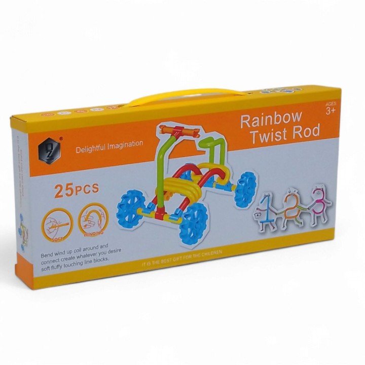 Конструктор з гнучкими деталями, 25 елементів