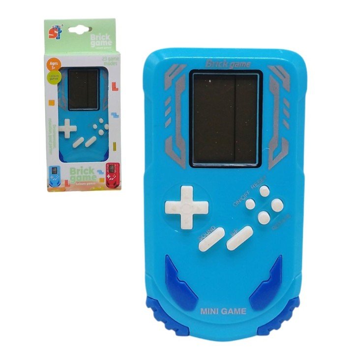 Інтерактивна гра "Тетріс. Brick Game", блакитний