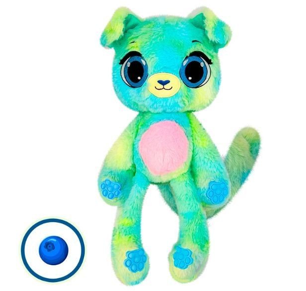 М’яка іграшка з ароматом "Bubble Pops міні. Чорничне цуценя" (20 см)