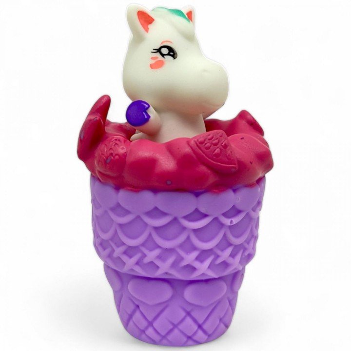 Пискавка зі світлом "Стаканчик. Єдиноріжка", 11 см