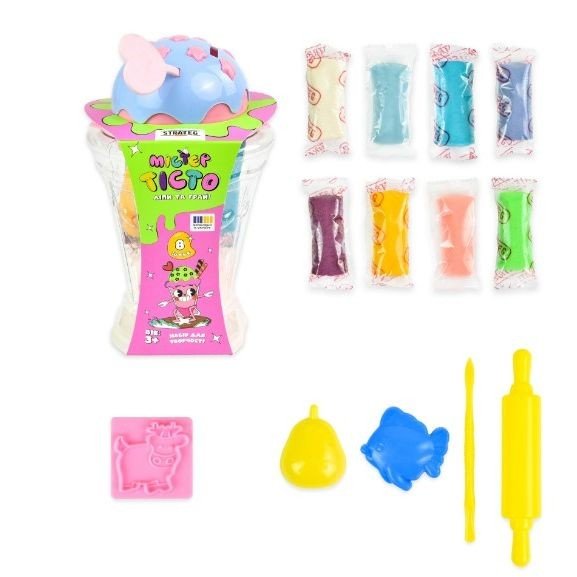 Набір для творчості "Містер тісто. Стакан-морозиво" укр