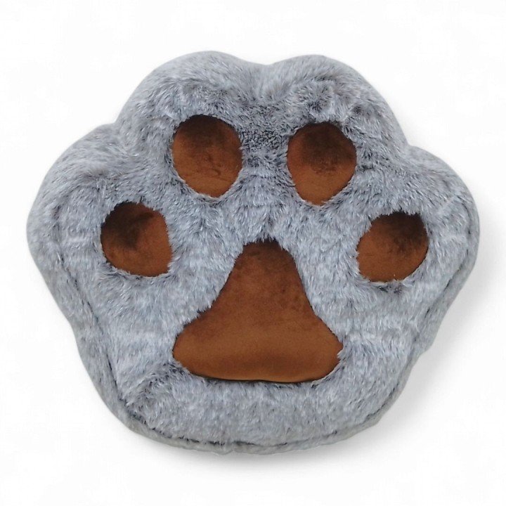 Мʼяка іграшка Лапка 32 х 32 см Сіра