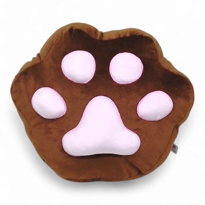 Мʼяка іграшка Лапка 32 х 32 см коричнева