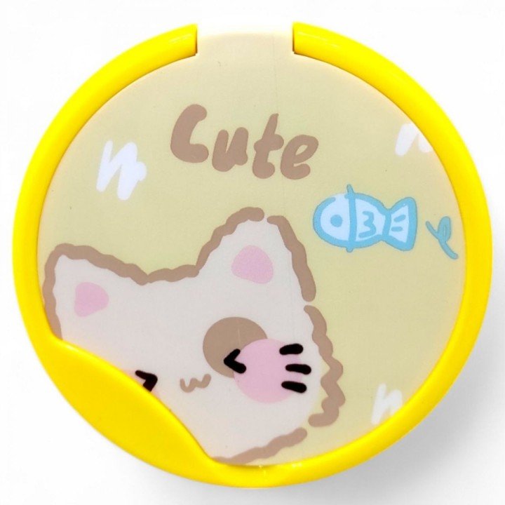 Набір дитячий - люстерко і гребінець "Котик"