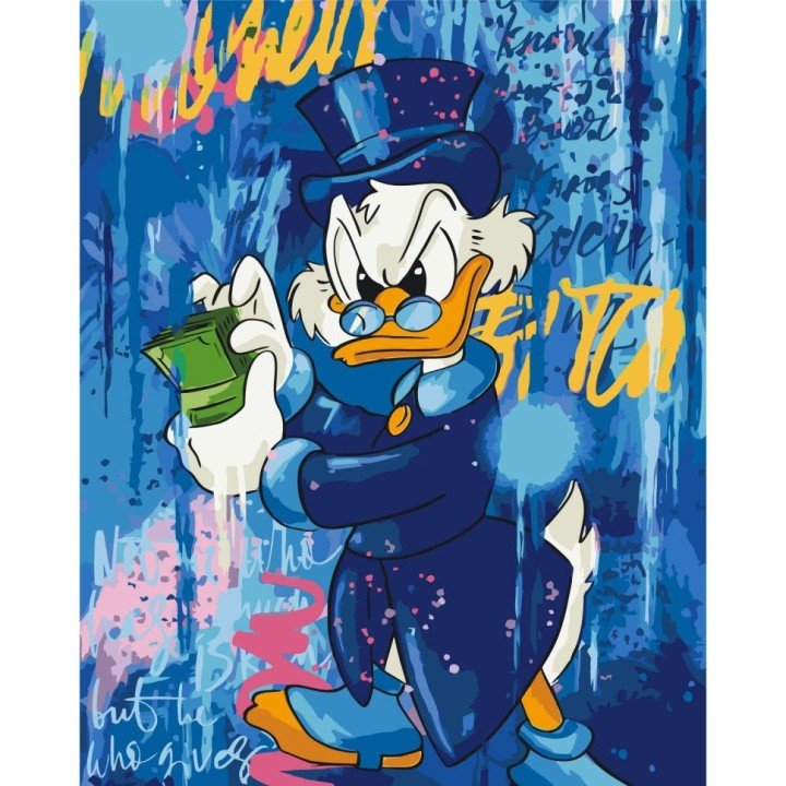 Картина за номерами "Scrooge McDuck" 40х50 см