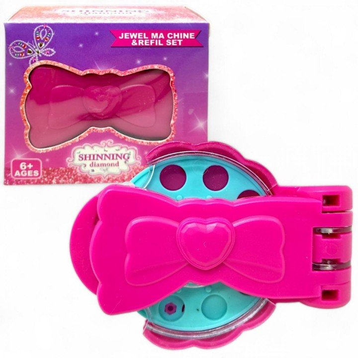 Стайлер дитячий для волосся, 22 пластини з камінцями