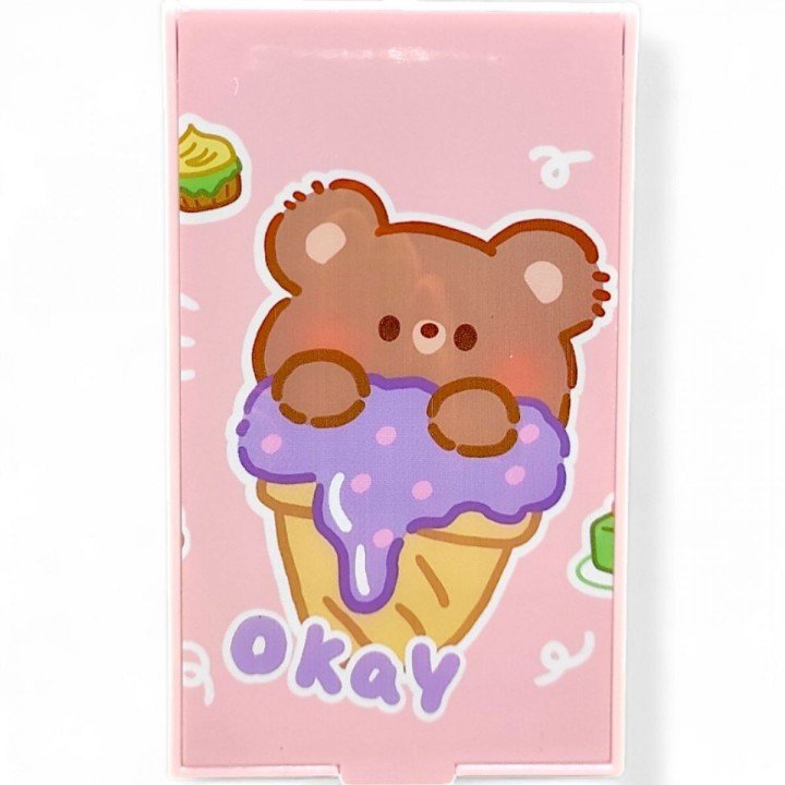 Набір дитячий (люстерко+гребінець) "Ведмежатко"