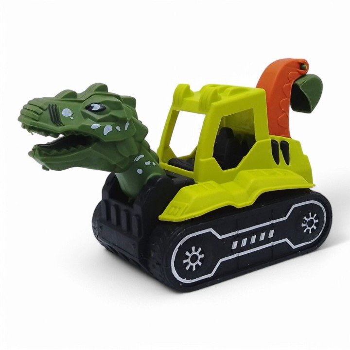 Інерційна машинка "Динозавр. Кран" салатова