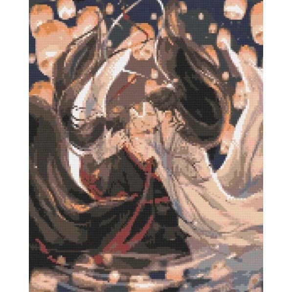 Алмазна мозаїка "Аніме. Засновник демонічного шляху" 40х50 см