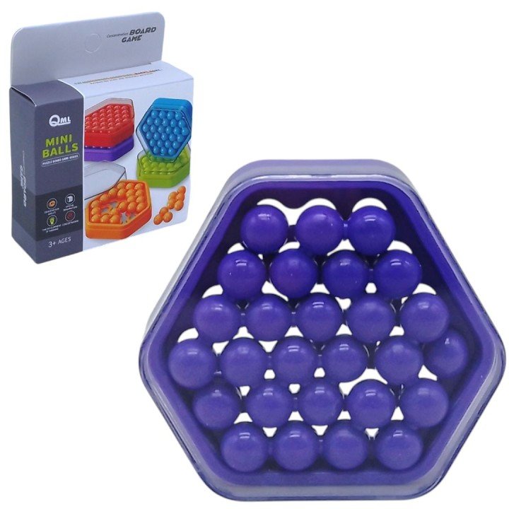 Логічна гра "Mini Balls IQ Puzzle" головоломка, мікс