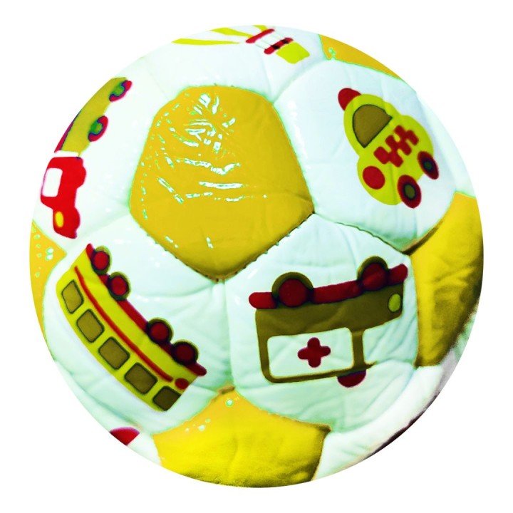 Мʼяч футбольний, дитячий (розмір 2), жовтий