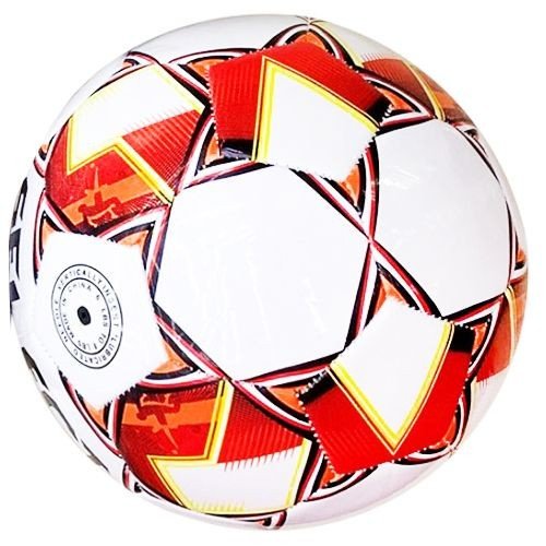 Мʼяч футбольний, дитячий, розмір №5 (червоний)