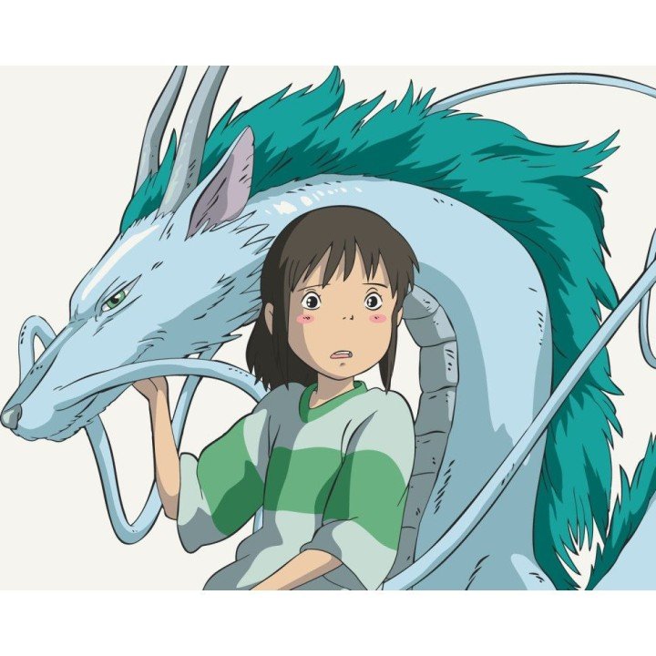 Картина по номерах "Аніме. Віднесені привидами" 40х50 см