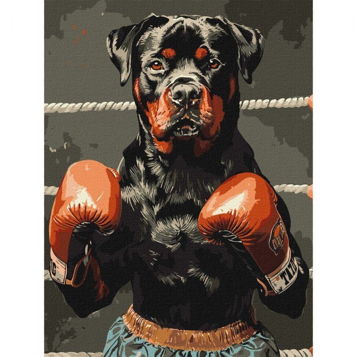 Картина по номерах "Рингова сила" 30х40 см